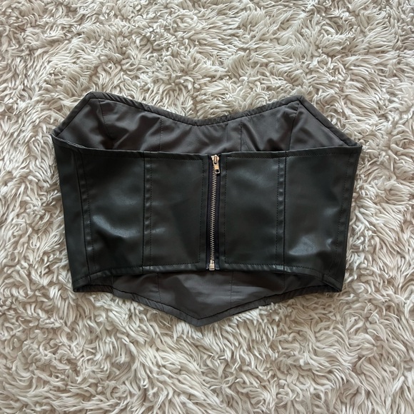 Princess Polly Grey Bustier - Picture 3 of 8